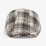 Upfront Nordic Headwear - AXEL Checked Sixpence - Black - Headz Up 