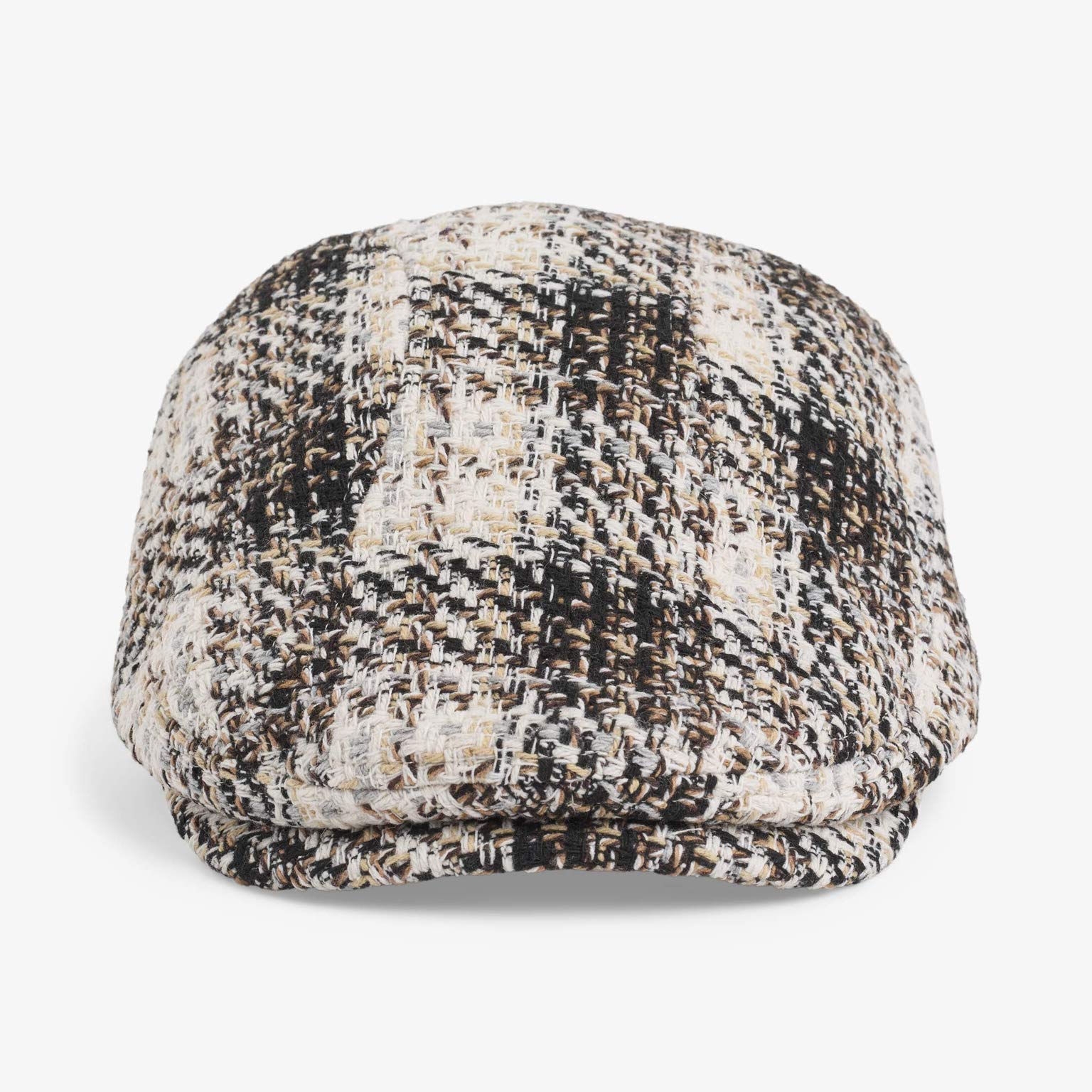 Upfront Nordic Headwear - AXEL Checked Sixpence - Black - Headz Up 