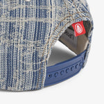 Upfront Nordic Headwear - ABRAHAM A-Shape Baseball Cap - Distressed Denim - Headz Up 