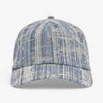 Upfront Nordic Headwear - ABRAHAM A-Shape Baseball Cap - Distressed Denim - Headz Up 