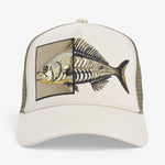 Upfront Nordic Headwear - APOLLO Trucker Cap - Off White - Headz Up 