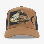 Upfront Nordic Headwear - APOLLO Trucker Cap - Brown - Headz Up 