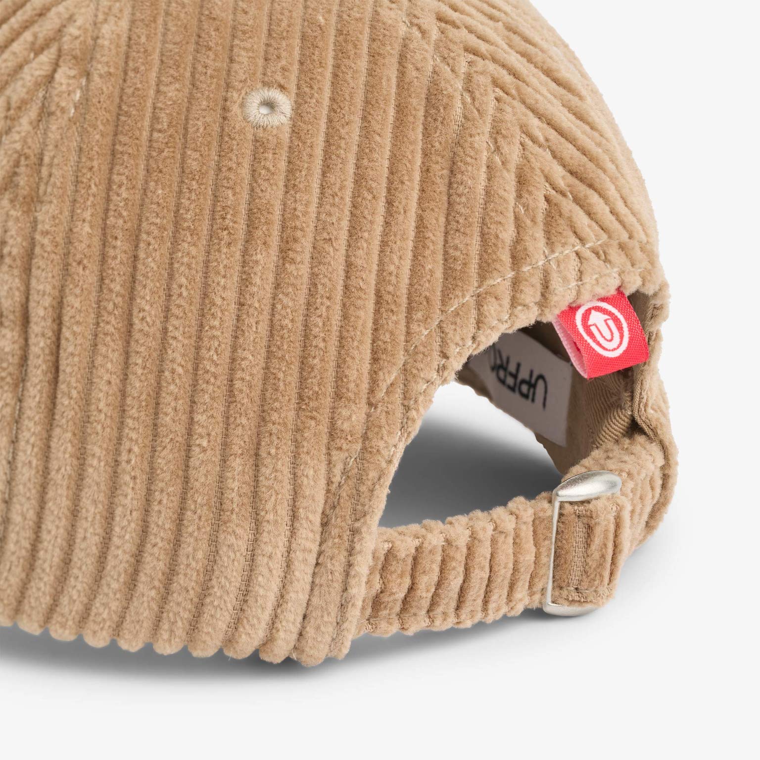 Upfront Nordic Headwear -  ALLAN - Corduroy Dad Cap - Khaki - Headz Up 