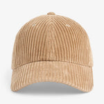 Upfront Nordic Headwear -  ALLAN - Corduroy Dad Cap - Khaki - Headz Up 