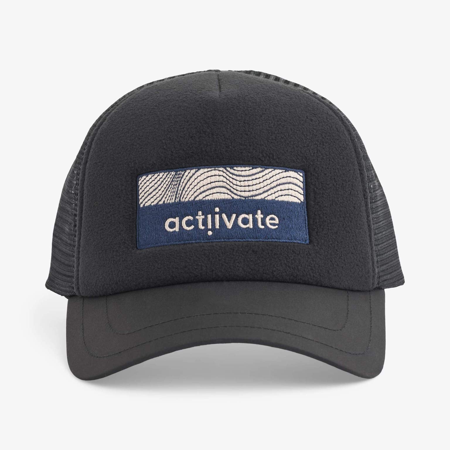 Actiivate - BERN Flece Trucker Cap - Black - Headz Up 