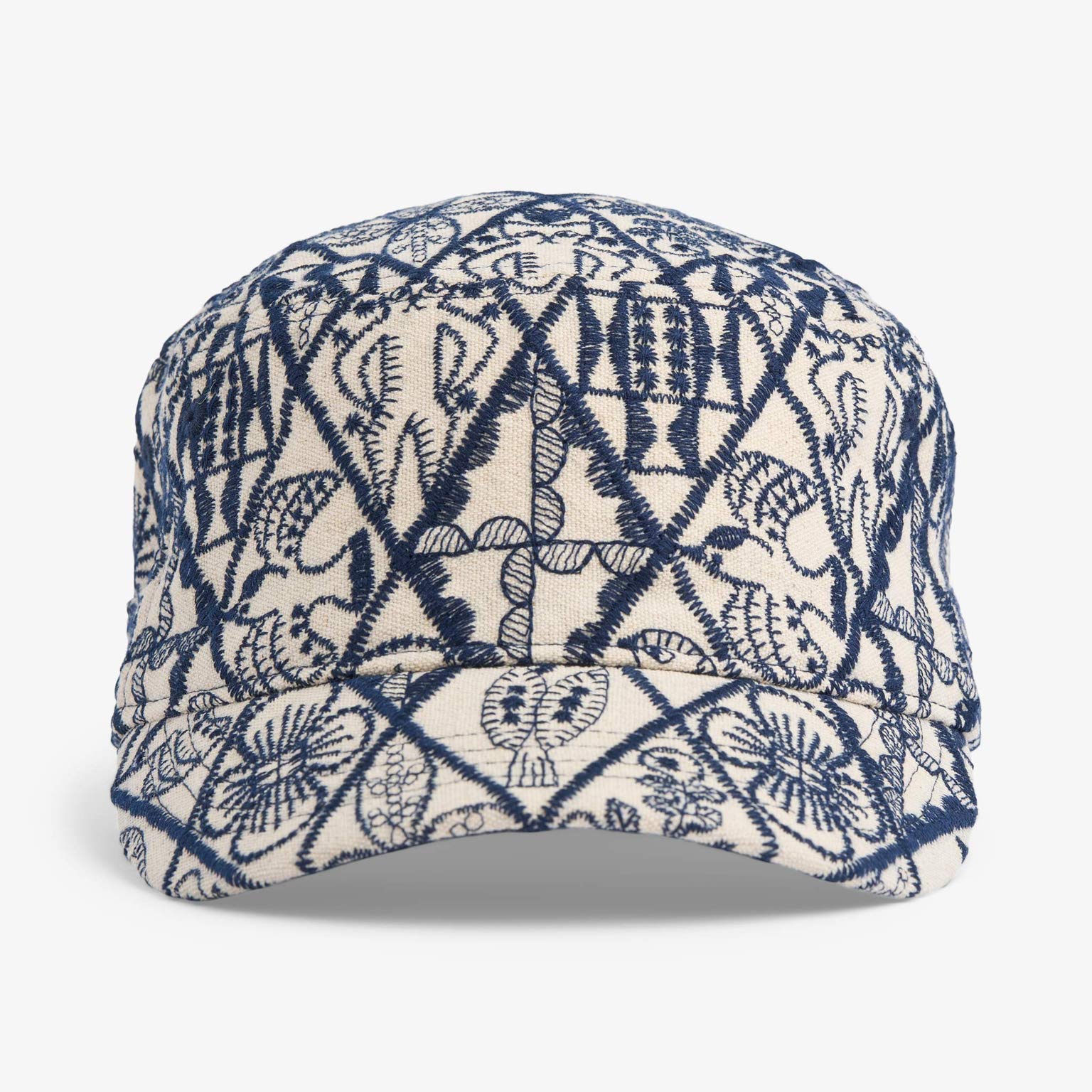 Upfront Nordic Headwear -  DAVE - Cadet Cap - Navy Off White - Headz Up 