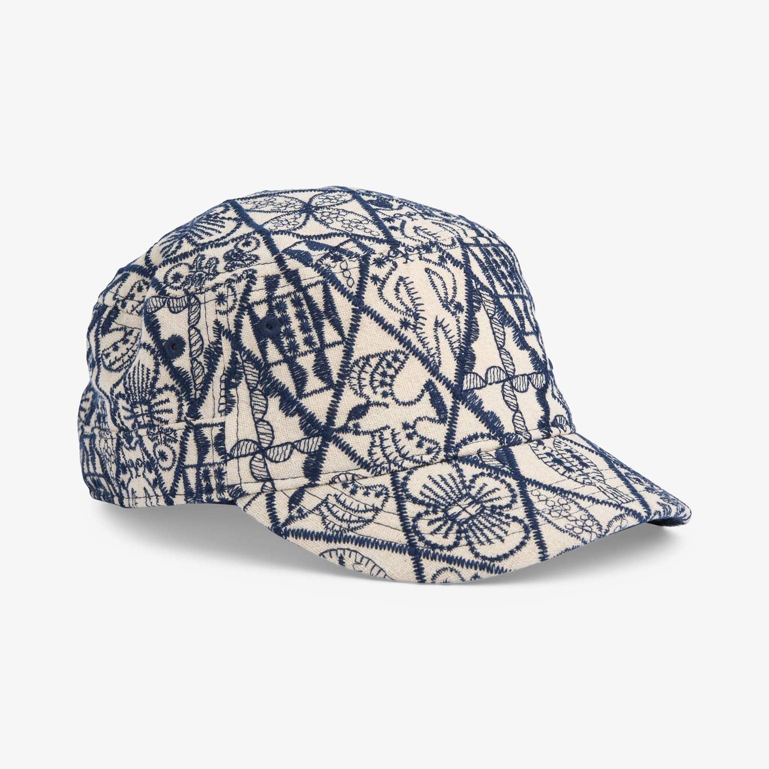 Upfront Nordic Headwear -  DAVE - Cadet Cap - Navy Off White - Headz Up 