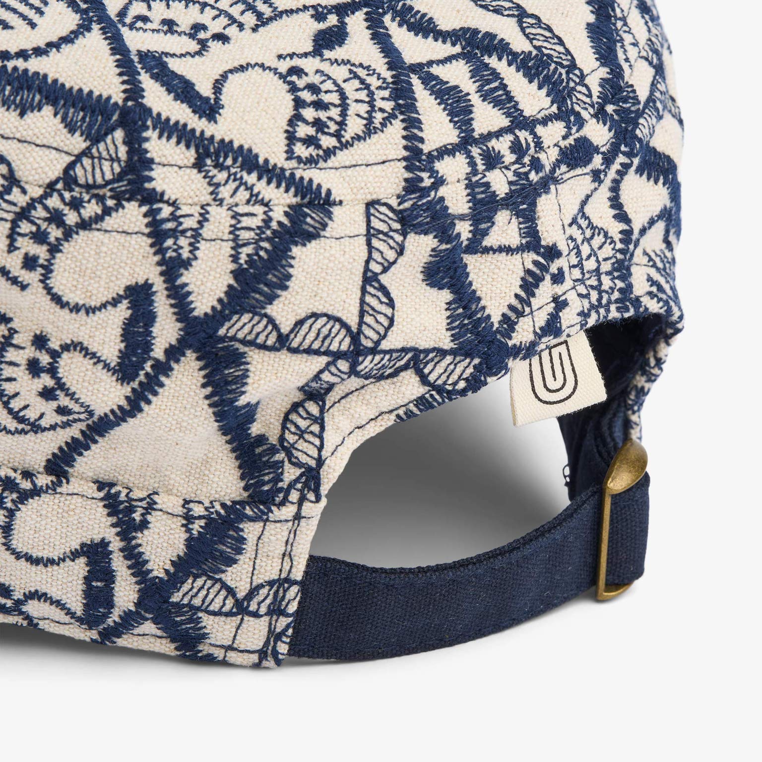 Upfront Nordic Headwear -  DAVE - Cadet Cap - Navy Off White - Headz Up 