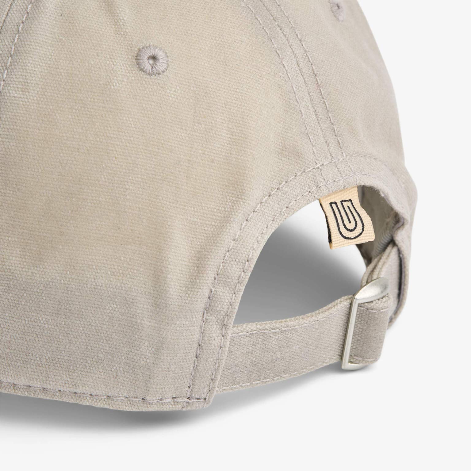 Upfront Nordic Headwear -  CASTOR - Urd Dad Cap - Light Grey - Headz Up 