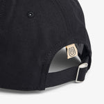 Upfront Nordic Headwear -  CASTOR - Urd Dad Cap - Black - Headz Up 