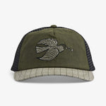 Upfront Nordic Headwear - DAMIAN A-Shape Soft Trucker Cap - Olive - Headz Up 