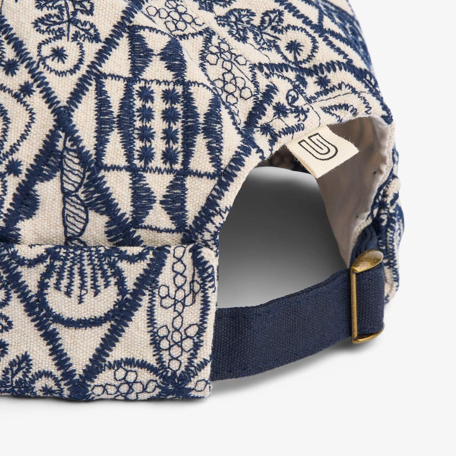 Upfront Nordic Headwear - DENNIS  Docker Cap - Navy/Off White - Headz Up 