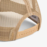 Upfront Nordic Headwear - DELVIS A-Shape Soft Trucker Cap - Light Khaki - Headz Up 
