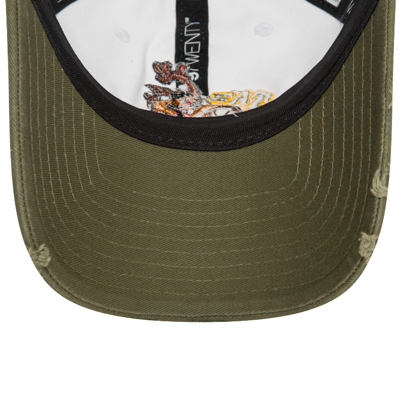 New Era - 9Twenty Adjustable Cap - WB Taz -  Washed Stone/Olive