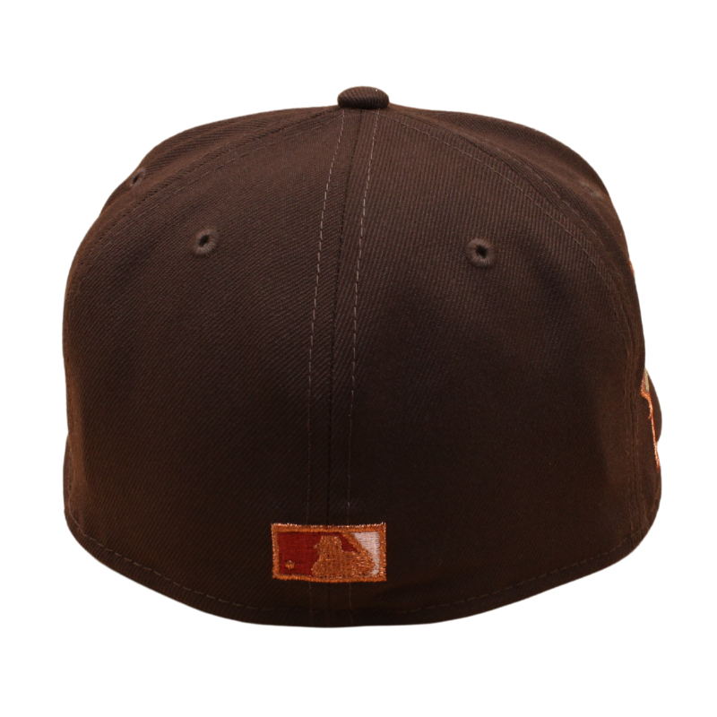 New Era - 59FIFTY - New York Yankees Cooperstown - World Series 1999 - Burnt Wood/Pink Outline - Headz Up 