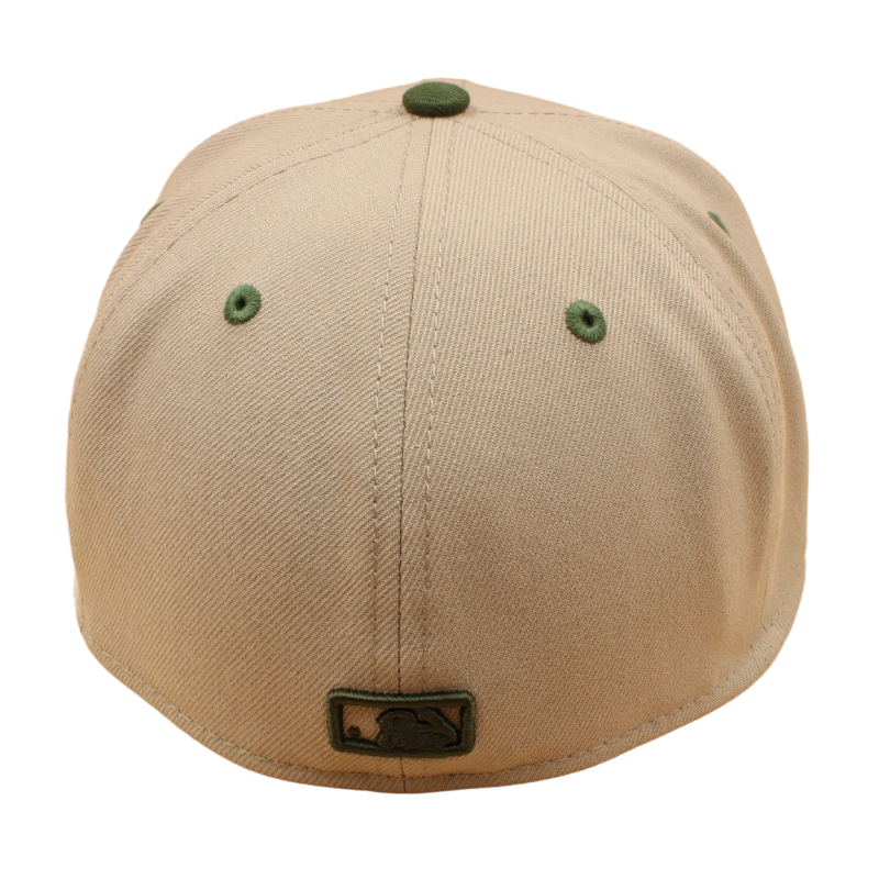 New Era - 59FIFTY Fitted Cap - New York Yankees - Camel/Rifle Green UV - Headz Up 