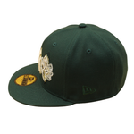 New Era 59FIFTY Yankees kasket med paisley mønster i mørkegrøn, inspireret af WS 1962-serien.
