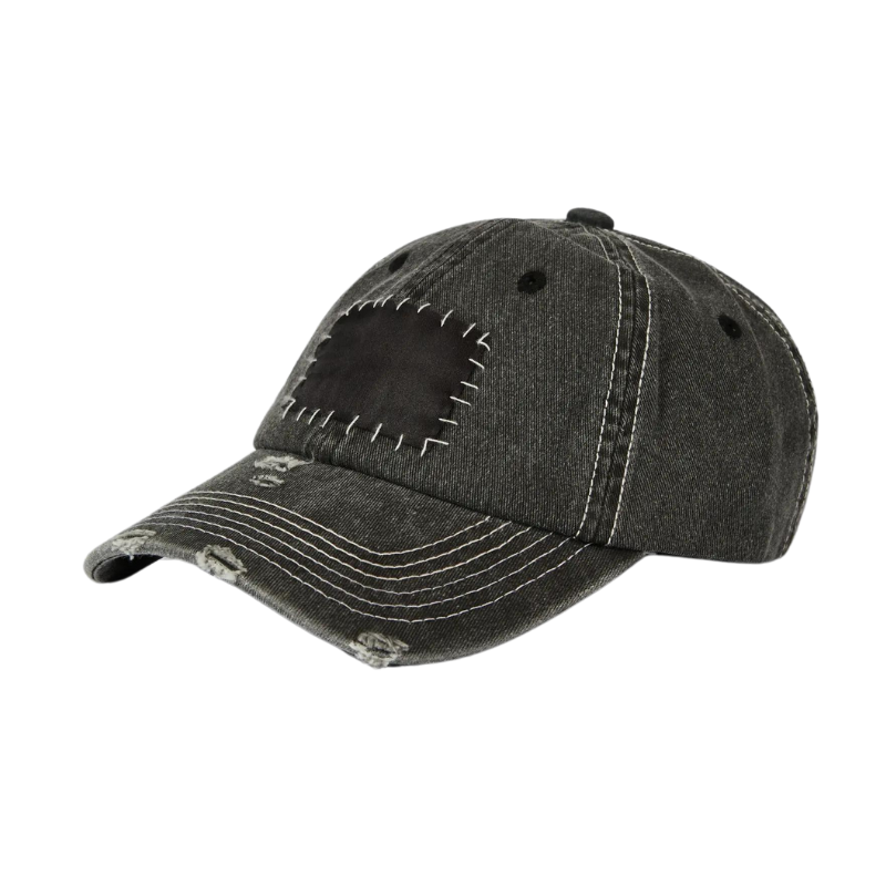 Pica Pica - PICA PICA BLANK - Dad Cap - Washed Black - Headz Up 