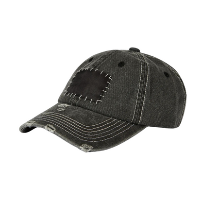 Pica Pica - PICA PICA BLANK - Dad Cap - Washed Black