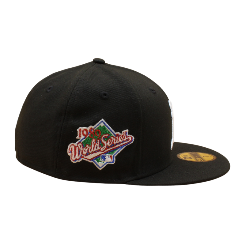 New Era - Oakland Athletics 59Fifty Fitted World Series 1989 - Black/Grey - Headz Up 