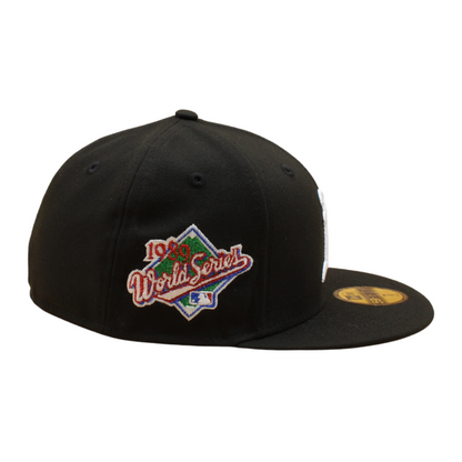 New Era - Oakland Athletics 59Fifty Fitted World Series 1989 - Black/Grey - Headz Up 