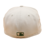 New Era - 59FIFTY - Oakland Atletics Cooperstown - 50Th Anniversary - Stone/Pink UV - Headz Up 