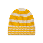 New Era - NE Stripe Beanie - Yellow - Headz Up 