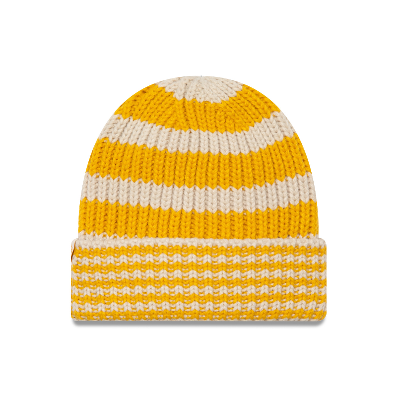 New Era - NE Stripe Beanie - Yellow