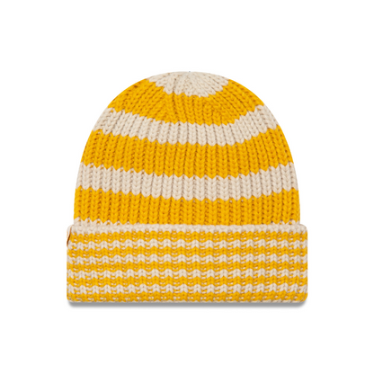 New Era - NE Stripe Beanie - Yellow