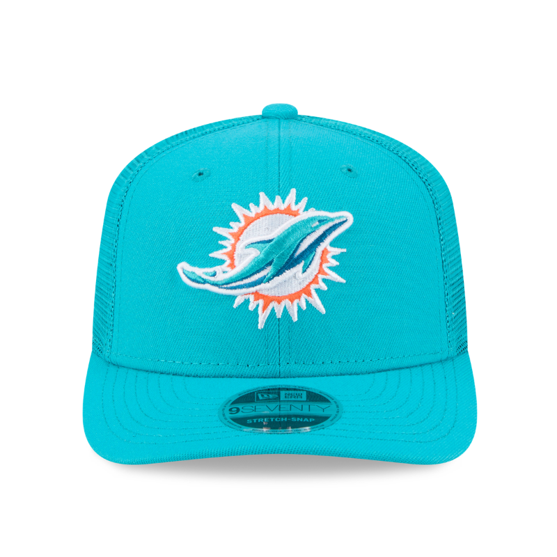 New Era Miami Dolphins 9SEVENTY stretch mesh snapback cap med justerbart snapback og Dolphins-logo foran
