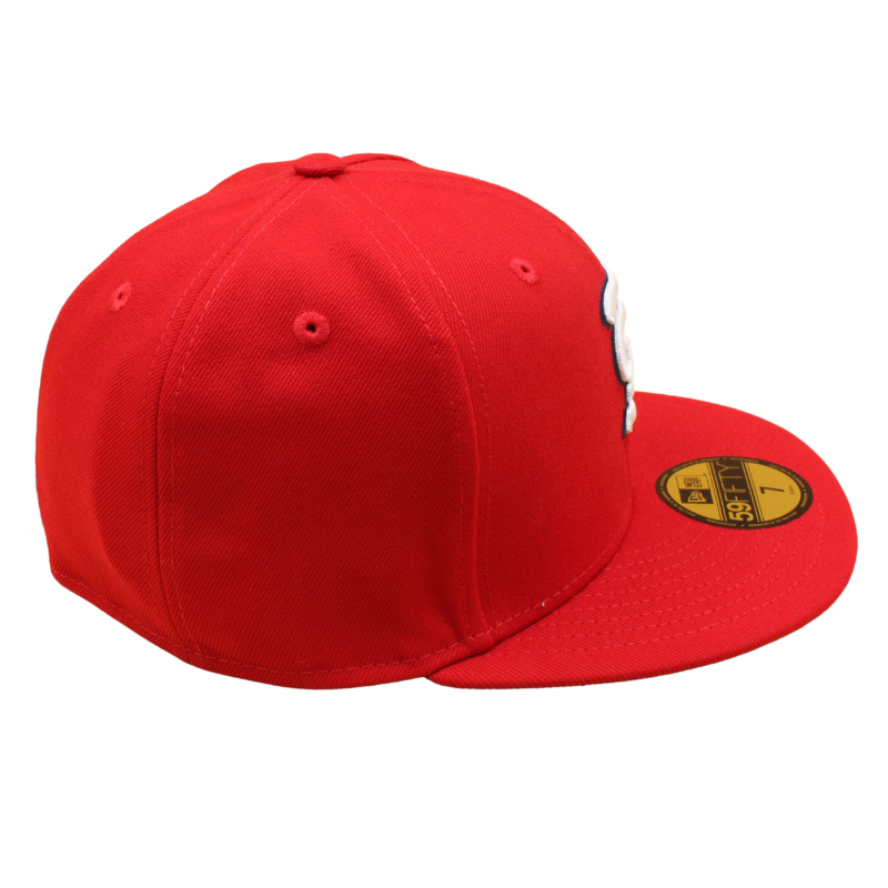 New Era - 59FIFTY Fitted Cap - St. Louis Cardinals - UPSIDE DOWN LOGO - Red/Grey UV - Headz Up 