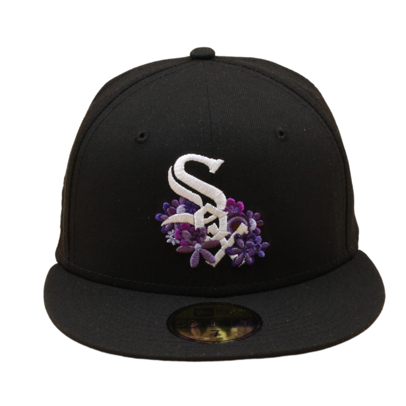 New Era Chicago White Sox 59Fifty Fitted Floral - Black - Headz Up 