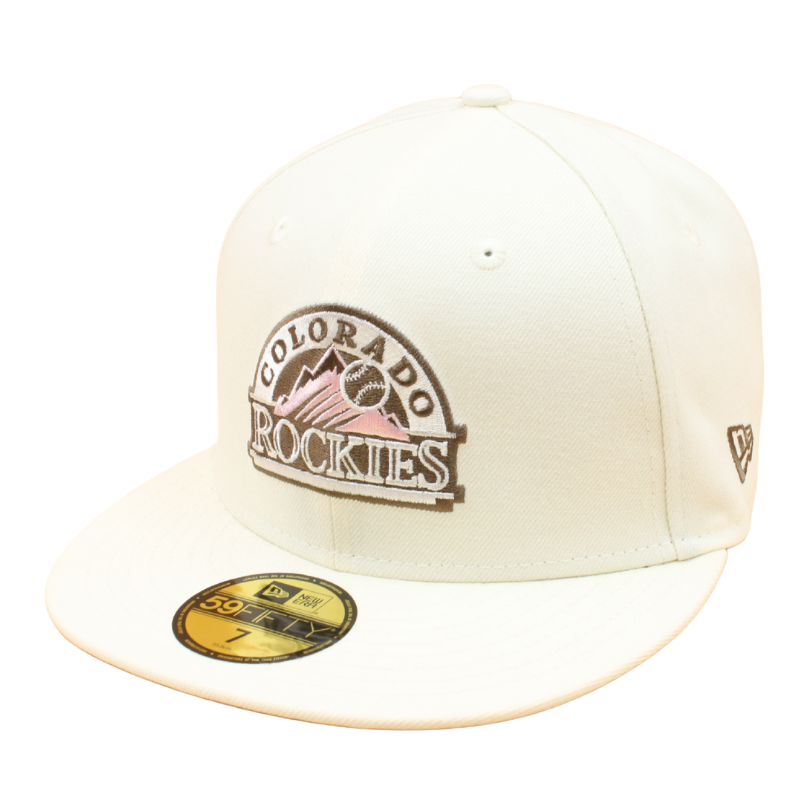 New Era - 59FIFTY - Colorado Rockies - 10 Years Anniversary - Chrome/Walnut UV - Headz Up 