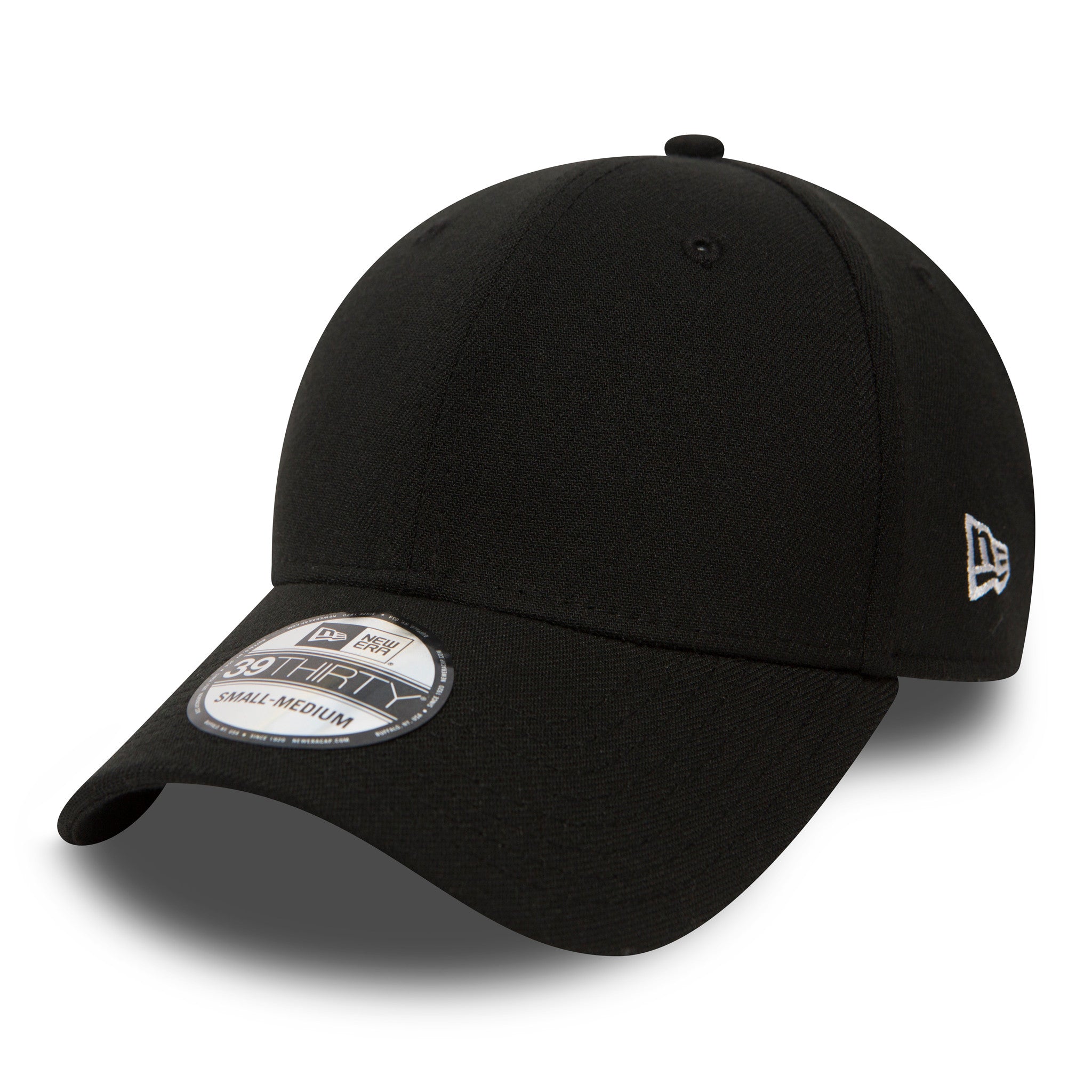 New Era - NE Basic 39Thirty Stretch - Black - Headz Up 