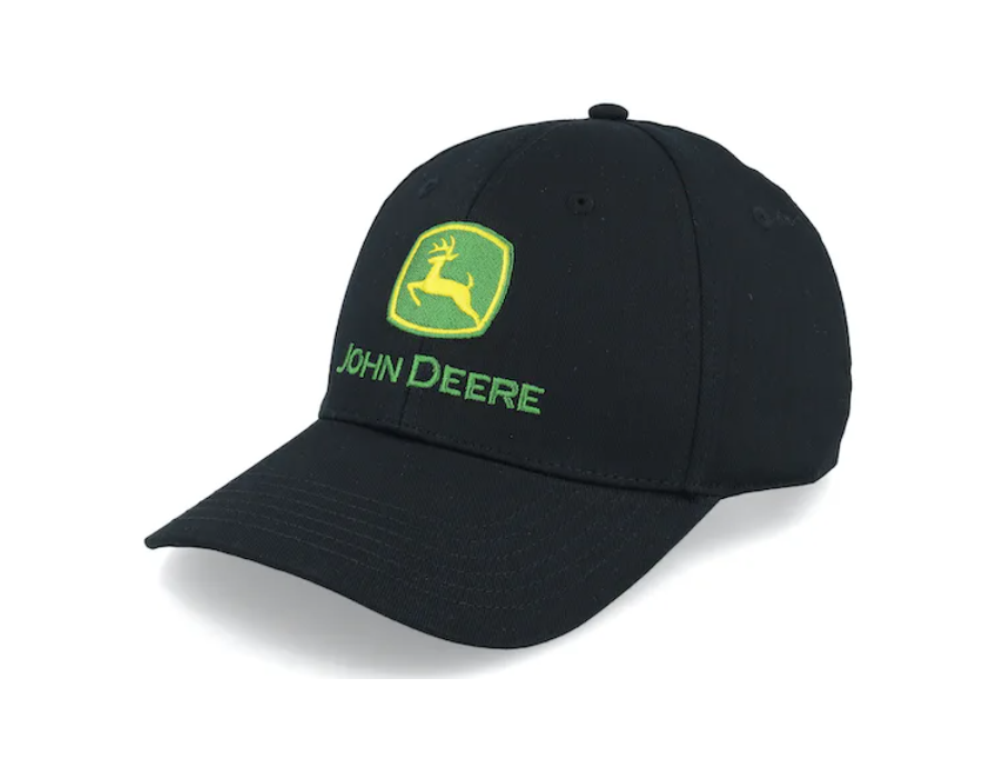 John Deere - Logo Nrlad Cap - Black - Headz Up 