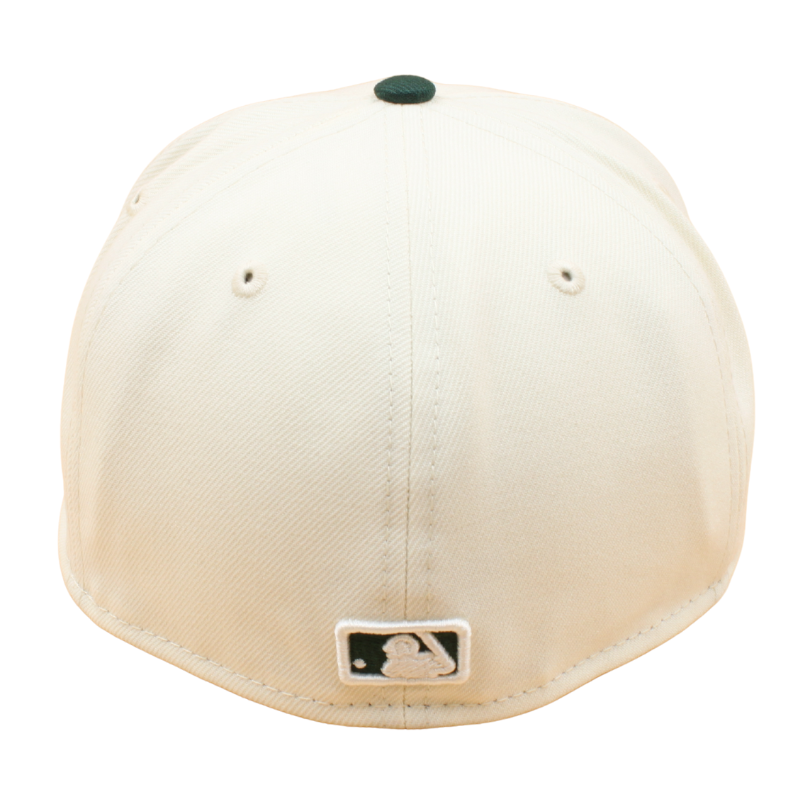 New Era - 59FIFTY Fitted Cap - Cincinatti Reds - 2-Tone - Chrome/Dark Green - Headz Up 