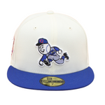 Cincinatti Reds Cooperstown 59Fifty Fitted 150 Years Anniversary - Chrome/Royal Blue - Headz Up 