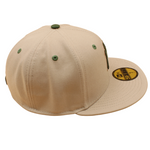 New Era - 59FIFTY Fitted Cap - New York Yankees - Camel/Rifle Green UV - Headz Up 