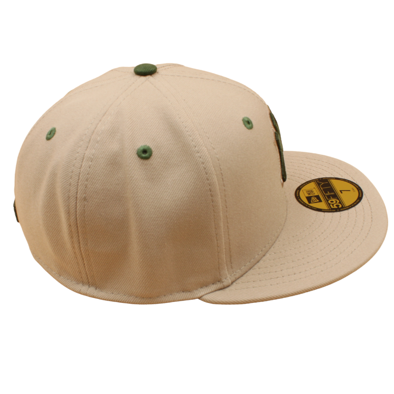 New Era - 59FIFTY Fitted Cap - New York Yankees - Camel/Rifle Green UV - Headz Up 