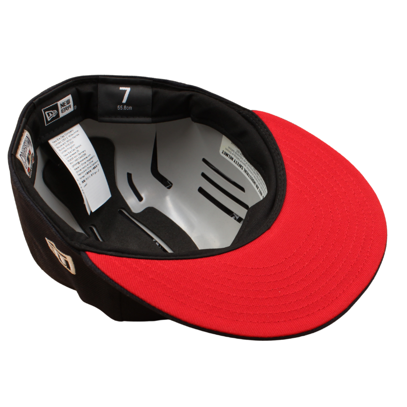 New Era 59FIFTY Seattle Mariners Cooperstown 40-års jubilæumscap i sort og rød