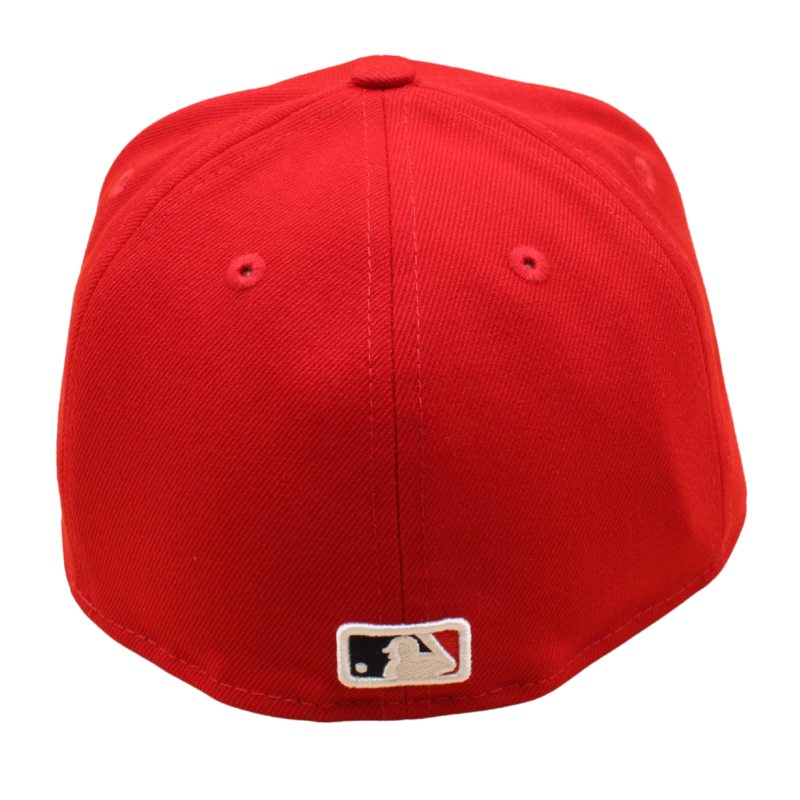 New Era - 59FIFTY Fitted Cap - St. Louis Cardinals - UPSIDE DOWN LOGO - Red/Grey UV - Headz Up 