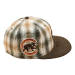 New Era - 59FIFTY Fitted Cap - Chicago Cubs - PLAID - Walnut/Cord - Headz Up 