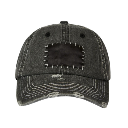 Pica Pica - PICA PICA BLANK - Dad Cap - Washed Black