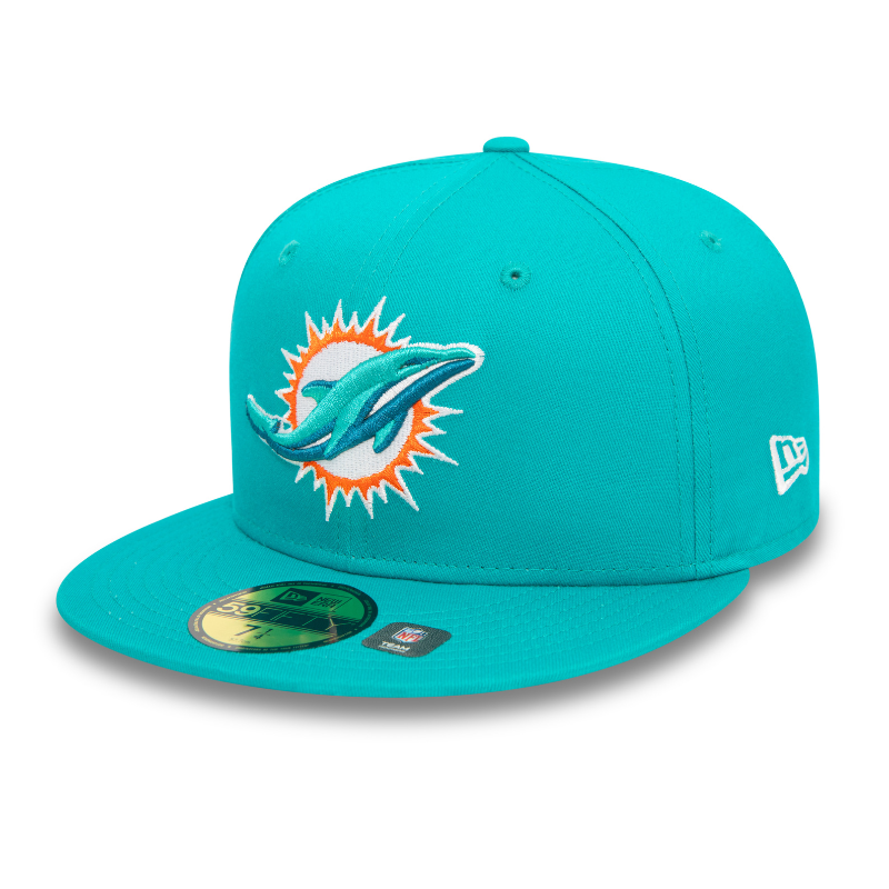 New Era - 59Fifty Fitted Cap -  NFL - Miami Dolphins - OTC - Headz Up 