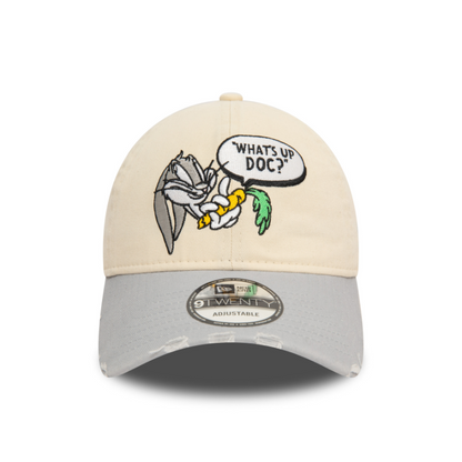 New Era - 9Twenty Adjustable Cap - WB Bugs Bunny -  Washed Stone/Grey