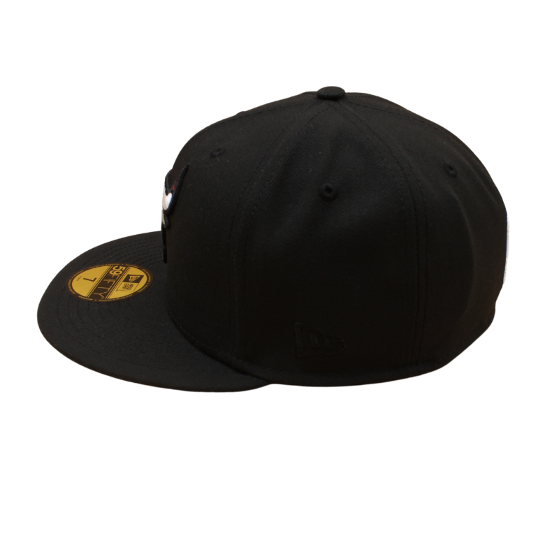 New Era - 59FIFTY Fitted - Chicago Bulls - 6X Champs - Black/Silver - Headz Up 