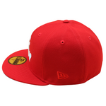 New Era - 59FIFTY - New York Yankees Cooperstown - WS 2000 - HEART - Scarlet/Sky Blue - Headz Up 
