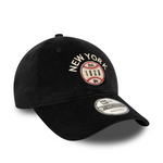 New Era - NE Cord - 9Twenty  Dad Cap - Black - Headz Up 