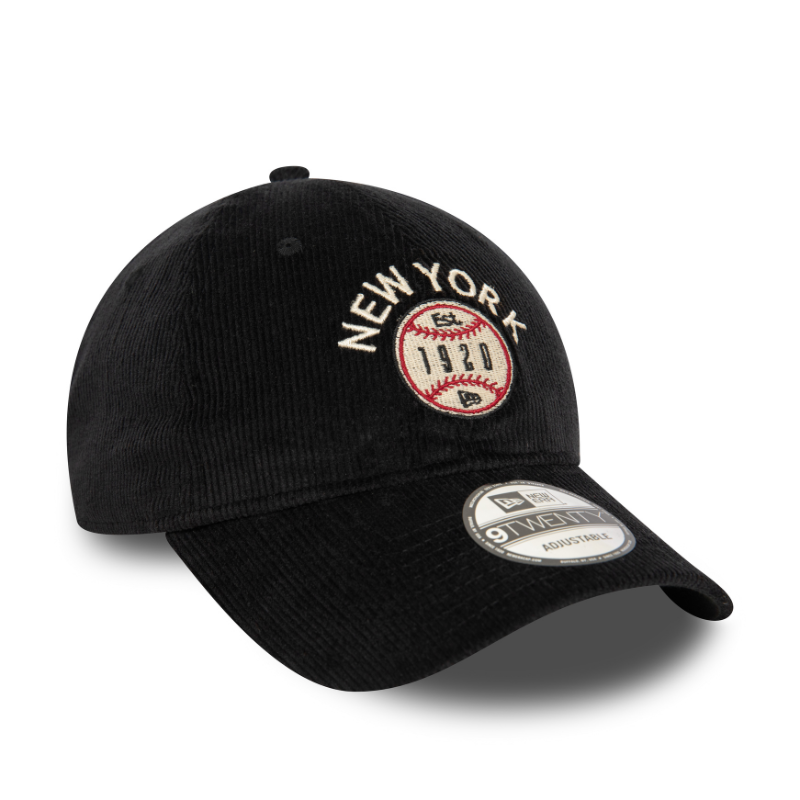 New Era - NE Cord - 9Twenty  Dad Cap - Black