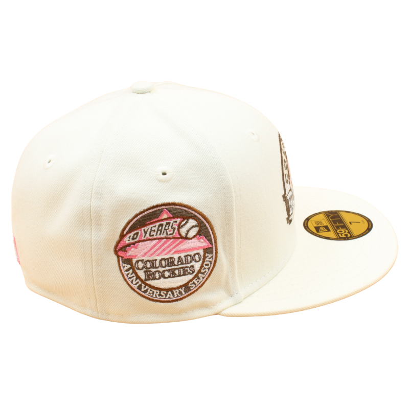 New Era - 59FIFTY - Colorado Rockies - 10 Years Anniversary - Chrome/Walnut UV - Headz Up 